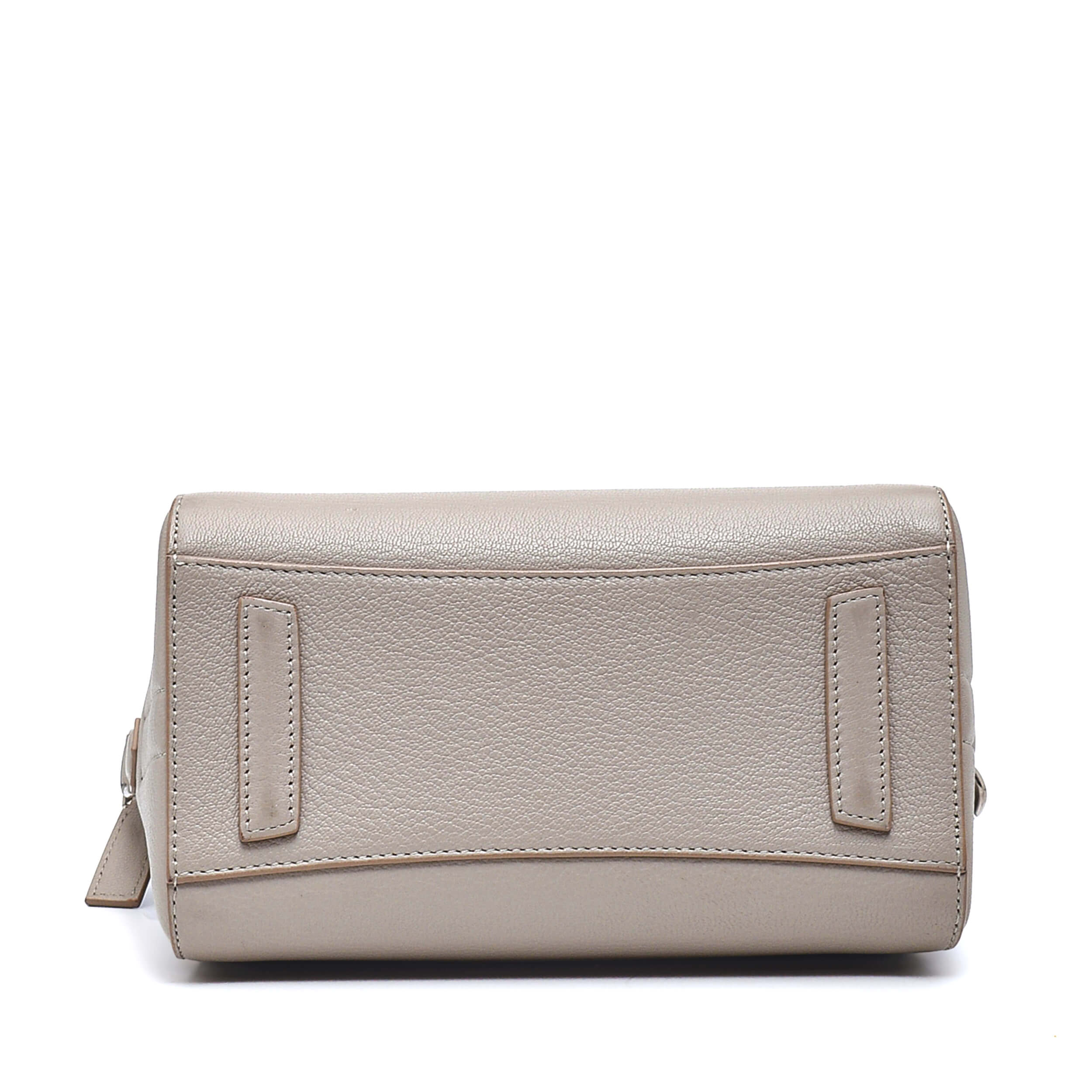 Givenchy - Stone Color Leather Nano Antigona Bag 